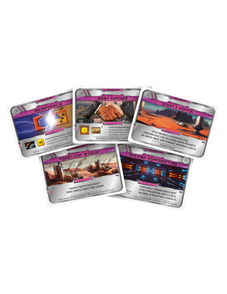 Terraformacja Marsa - Zestaw dodatkowy 8 (5 kart)