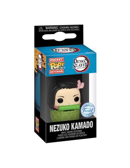 Funko POP Keychain: Demon Slayer Nezuko'n BSKT