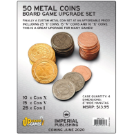 50 Metal Coin Board Game...
