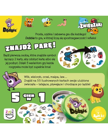 Dobble Zwierzaki
