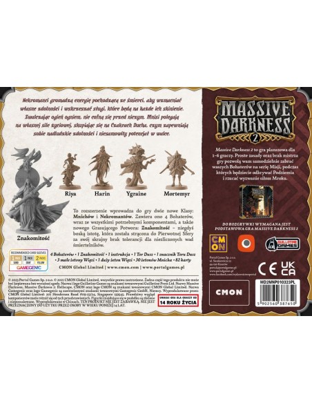 Massive Darkness 2: Mnisi i Nekromanci vs Znakomit