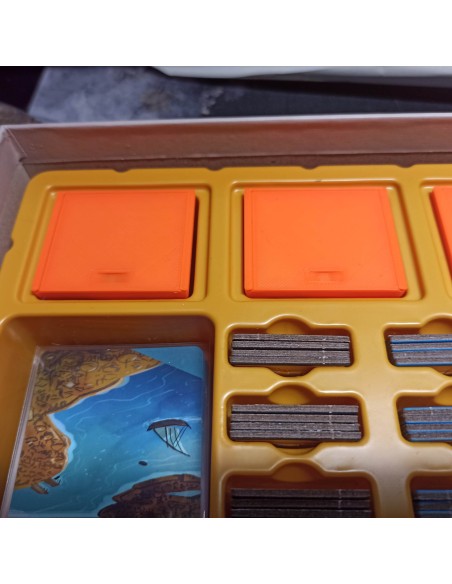 Zestaw 4 pudełek na znaczniki do gry Wędrowcy znad Poludniowego Tygrysu