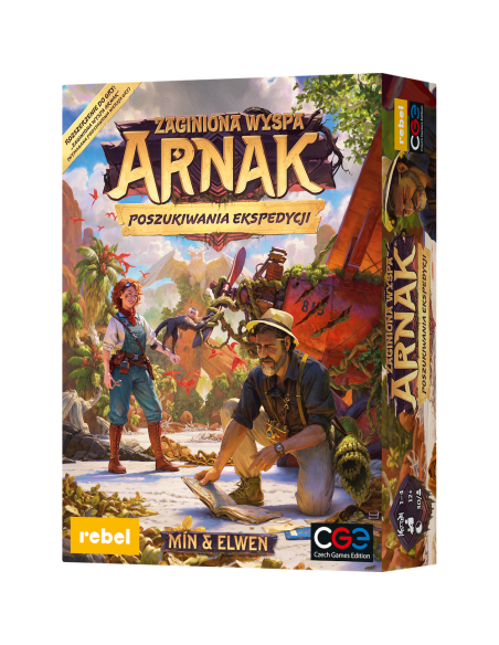 Zaginiona wyspa Arnak: Poszukiwania ekspedycji