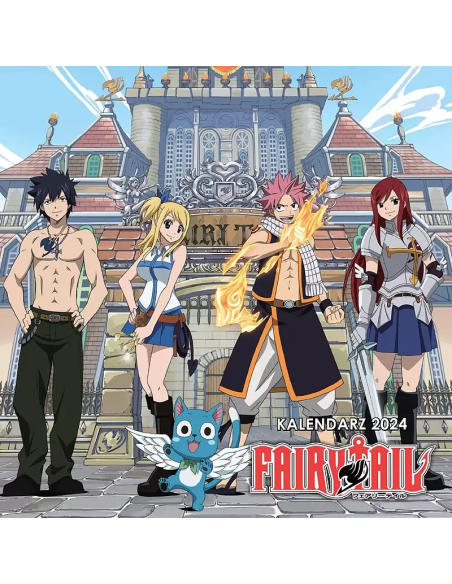 Fairy Tail - Kalendarz ścienny 2024
