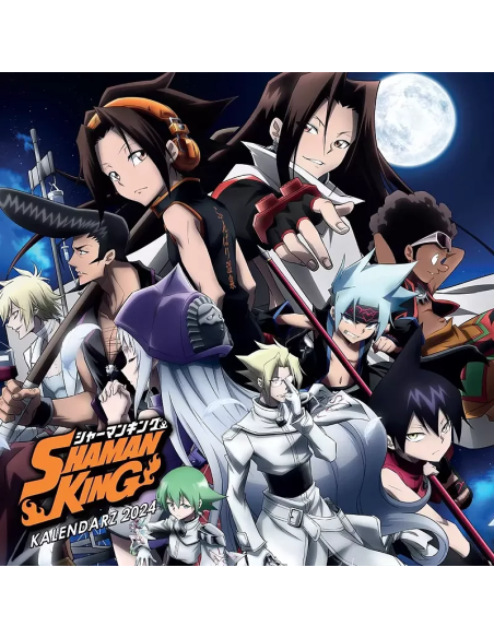 Shaman King - Kalendarz ścienny 2024