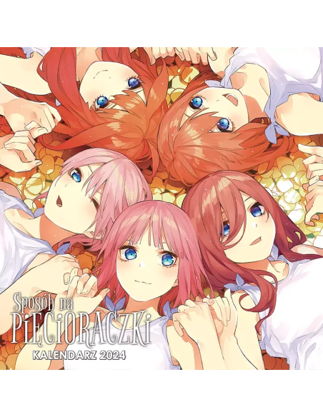 Sposób na pięcioraczki - Kalendarz ścienny 2024