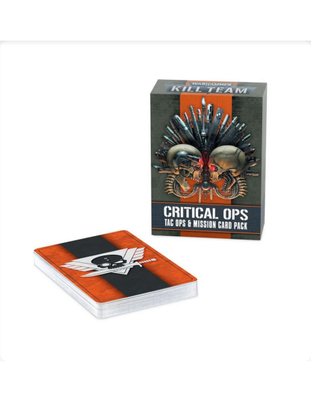 Kill Team: Critical Ops - Tac Ops & Mission Card Pack