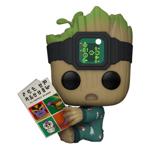 Figurka POP Marvel:  I Am Groot - Groot PJs w/book 1193