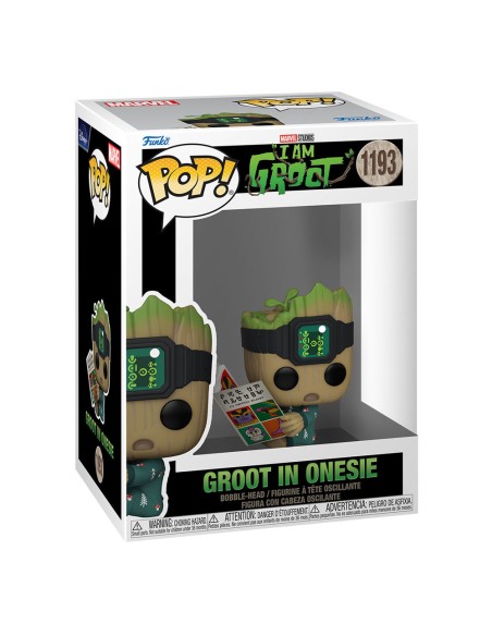 Figurka POP Marvel:  I Am Groot - Groot PJs w/book 1193