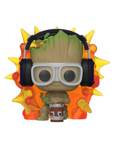 Figurka POP Marvel:  I Am Groot - Groot w/ detonator 1195