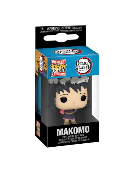 Funko POP Keychain: Demon Slayer Makomo (Flower Headdress)