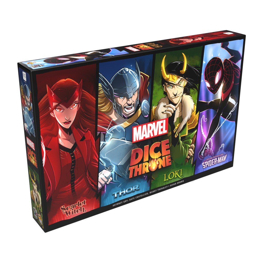 Dice Throne Marvel: Box 1 (Scarlet Witch, Thor, Loki, Spider-Man)
