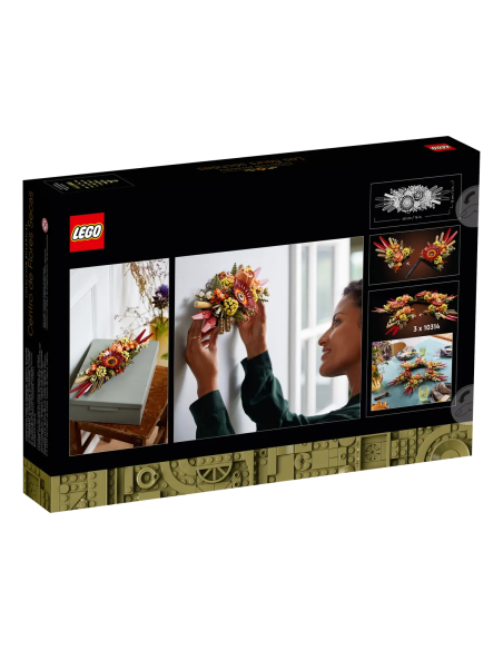 Lego ICONS 10314 Stroik z suszonych kwiatów