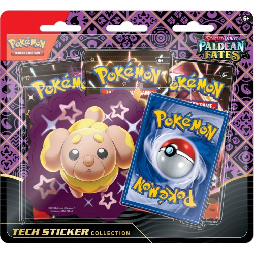 Pokémon TCG: Paldean Fates Tech Sticker Fidough