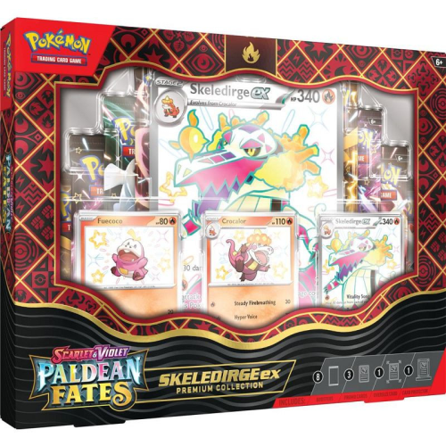 Pokemon TCG Paldean Fates Premium Collection Skeledirge