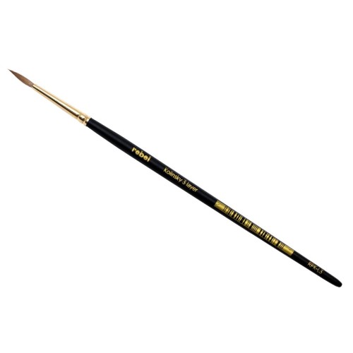 Rebel: Pędzel naturalny Kolinsky -...