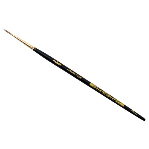 Rebel: Pędzel naturalny Kolinsky -...