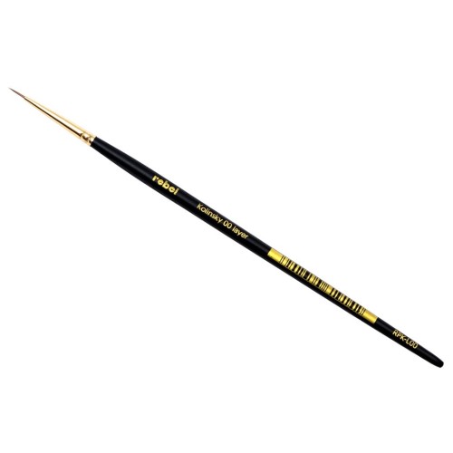 Rebel: Pędzel naturalny Kolinsky -...