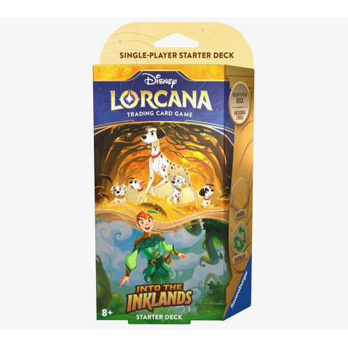 Disney Lorcana: Into the Inklands - Starter Deck - Amber and Emerald