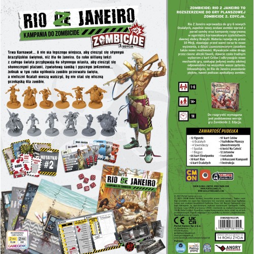 Zombicide 2ed: Rio Z Janeiro Zombicide 2ed: Rio Z Janeiro