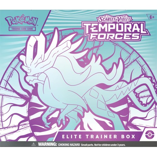 Pokémon TCG: Scarlet & Violet - Temporal Forces - Elite Trainer Box - Walking Wake