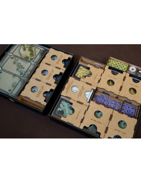 reDrewno Insert pasujący do gry Pagan: Tajemnica Roanoke z dodatkami