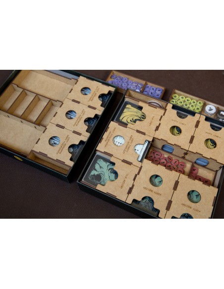 reDrewno Insert pasujący do gry Pagan: Tajemnica Roanoke z dodatkami