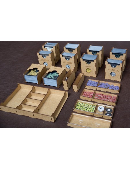 reDrewno Insert pasujący do gry Pagan: Tajemnica Roanoke z dodatkami