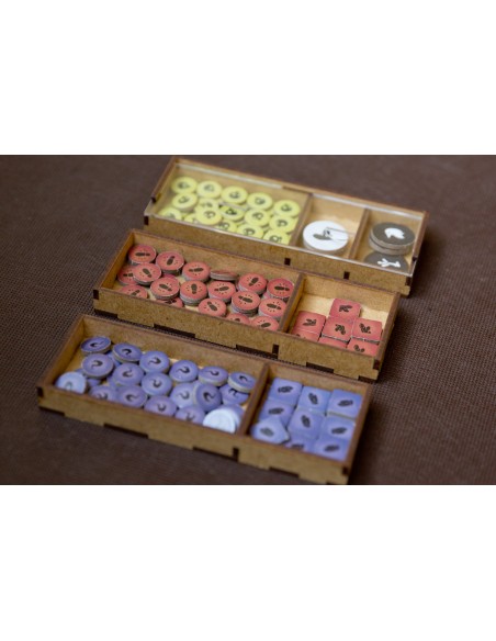 reDrewno Insert pasujący do gry Pagan: Tajemnica Roanoke z dodatkami