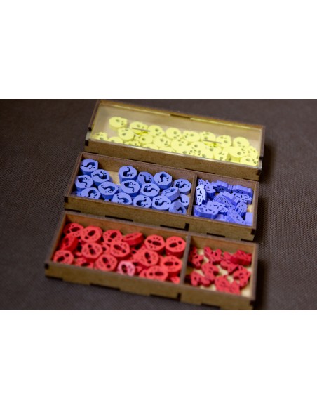 reDrewno Insert pasujący do gry Pagan: Tajemnica Roanoke z dodatkami