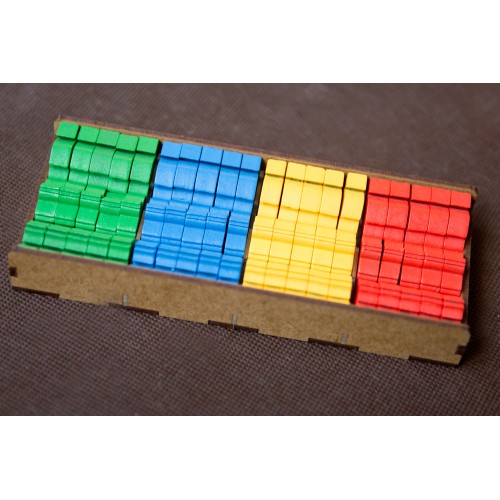 reDrewno Insert pasujący do gry Biały...