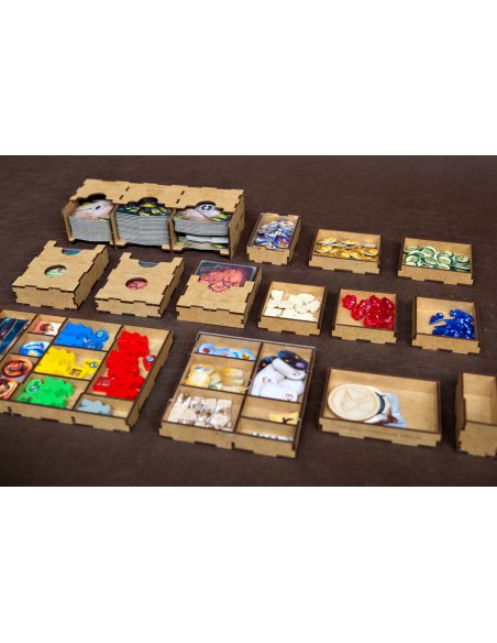 reDrewno Insert do gry Zaginiona Wyspa Arnak z dwoma dodatkami