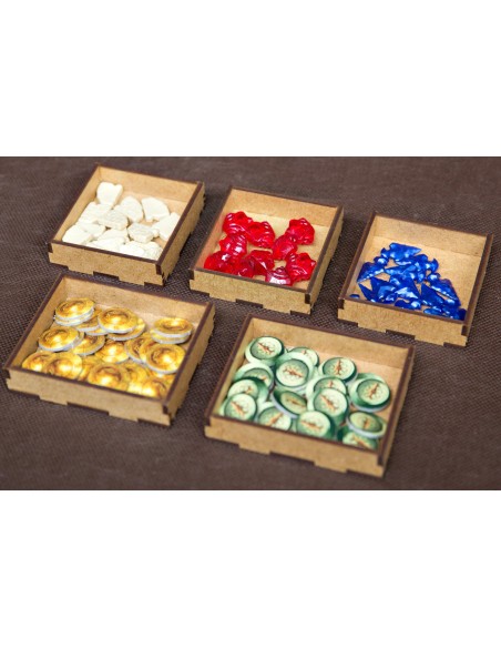 reDrewno Insert do gry Zaginiona Wyspa Arnak z dwoma dodatkami