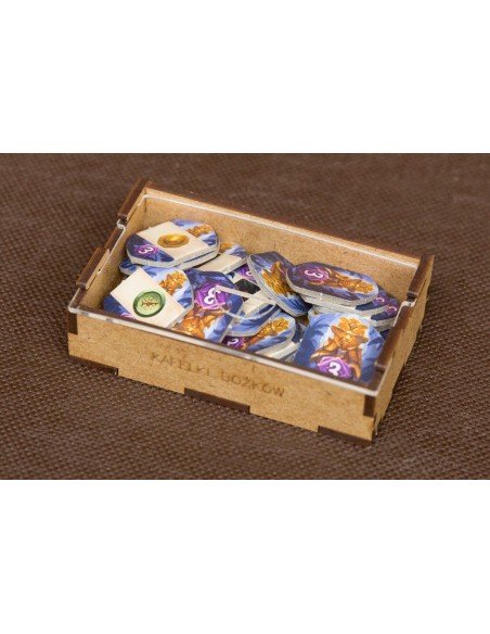 reDrewno Insert do gry Zaginiona Wyspa Arnak z dwoma dodatkami