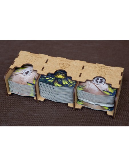 reDrewno Insert do gry Zaginiona Wyspa Arnak z dwoma dodatkami