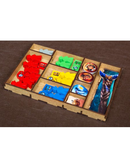 reDrewno Insert do gry Zaginiona Wyspa Arnak z dwoma dodatkami