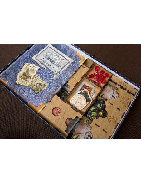 reDrewno Insert do gry Zaginiona Wyspa Arnak z dwoma dodatkami