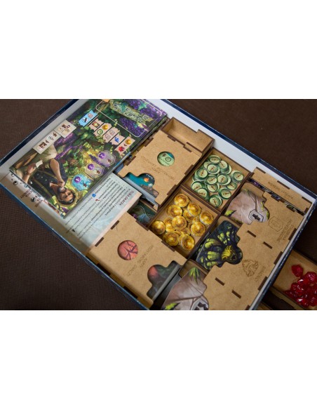 reDrewno Insert do gry Zaginiona Wyspa Arnak z dwoma dodatkami