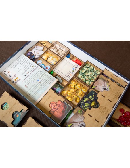 reDrewno Insert do gry Zaginiona Wyspa Arnak z dwoma dodatkami