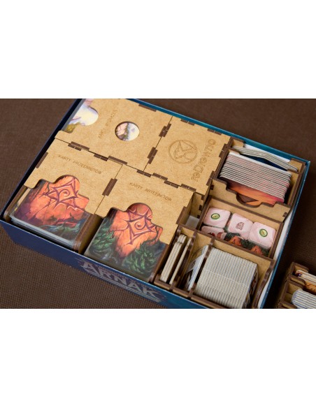 reDrewno Insert do gry Zaginiona Wyspa Arnak z dwoma dodatkami