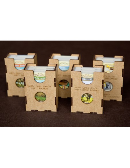 reDrewno Insert pasujący do gry Great Western Trail: Nowa Zelandia