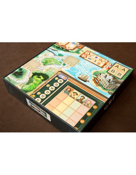 reDrewno Insert pasujący do gry Great Western Trail: Nowa Zelandia