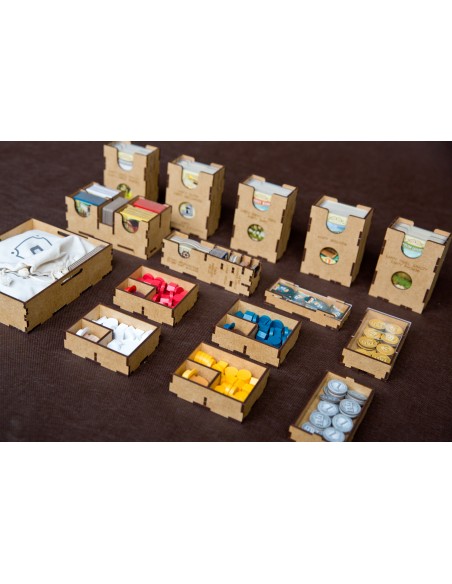 reDrewno Insert pasujący do gry Great Western Trail: Nowa Zelandia