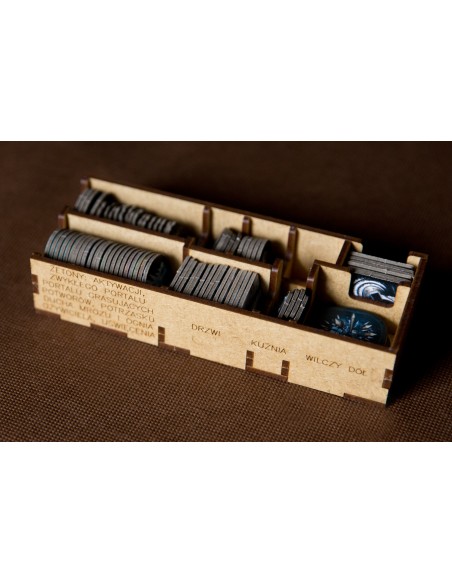 reDrewno Insert pasujący do gry Massive Darkness 2 Hellscape