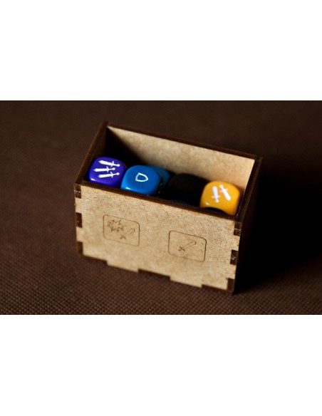 reDrewno Insert pasujący do gry Massive Darkness 2 Hellscape