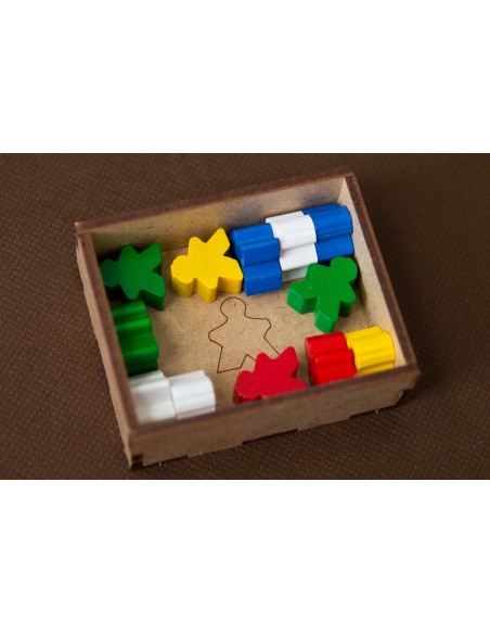 reDrewno Insert pasujący do gry Pięć Klanów