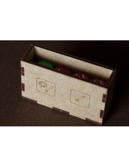 reDrewno Insert pasujący do gry Massive Darkness 2 Heavenfall (dodatek)