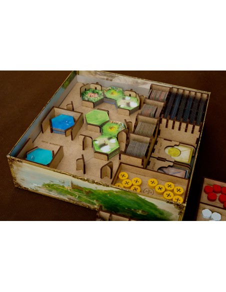 reDrewno Insert pasujący do gry Brazil: Świt Imperium