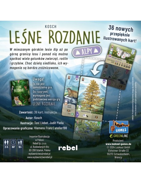 Leśne rozdanie: Alpy
