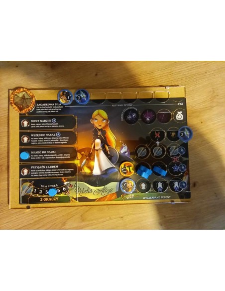 Akrylowa Nakładka do gry Wojna w Krainie Czarów